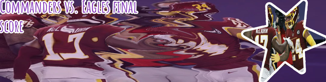 Washington football team score